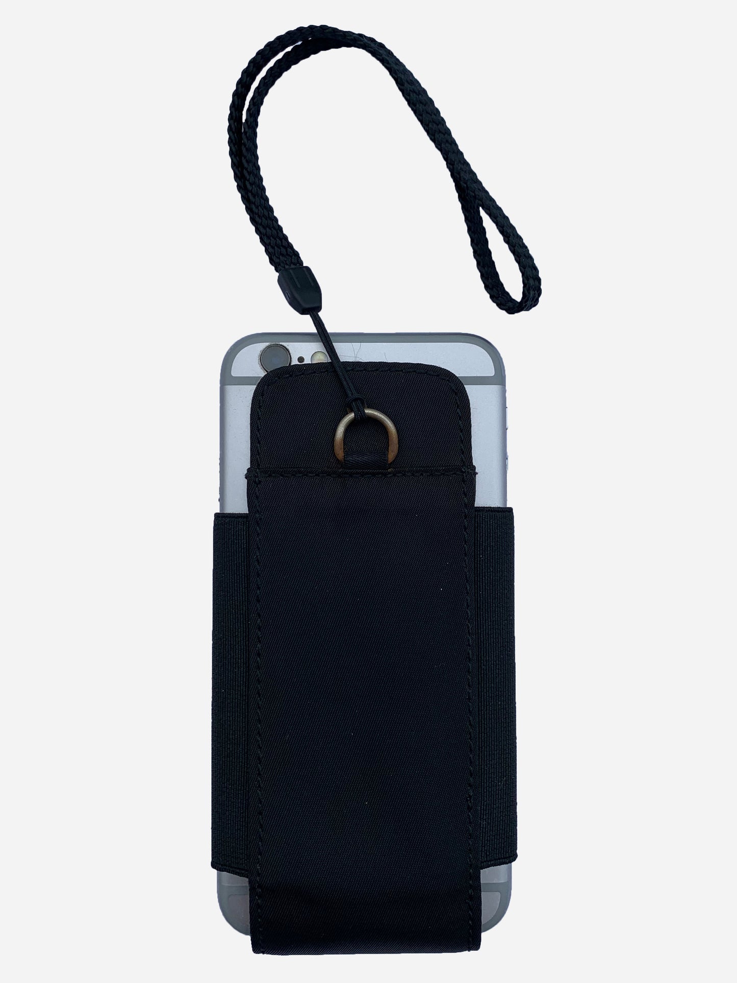 PRADA MILANO NYLON PHONE LANYARD.