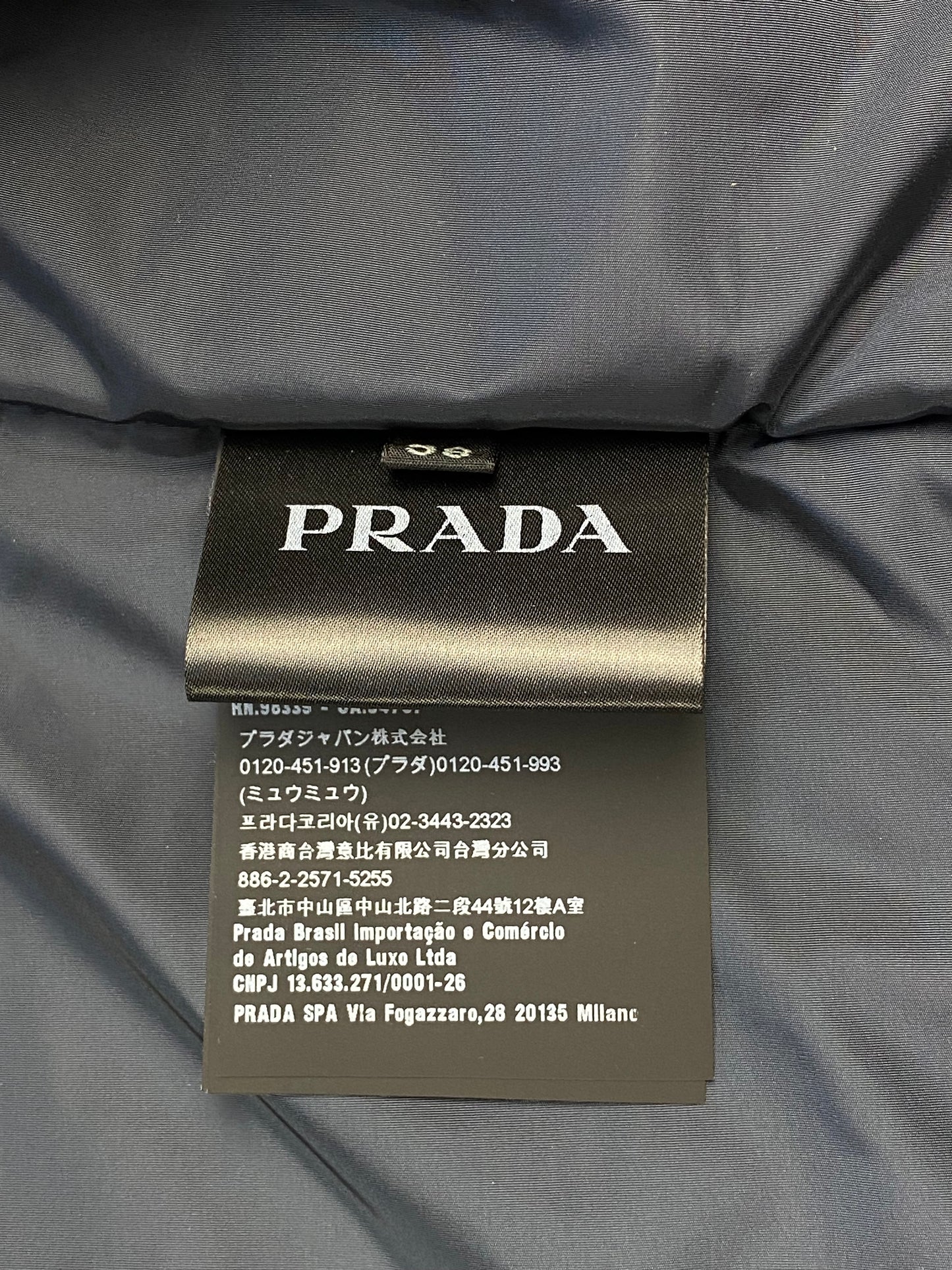 PRADA MILANO F/W 2019 VIRGIN WOOL OVERCOAT. (56 / XL)