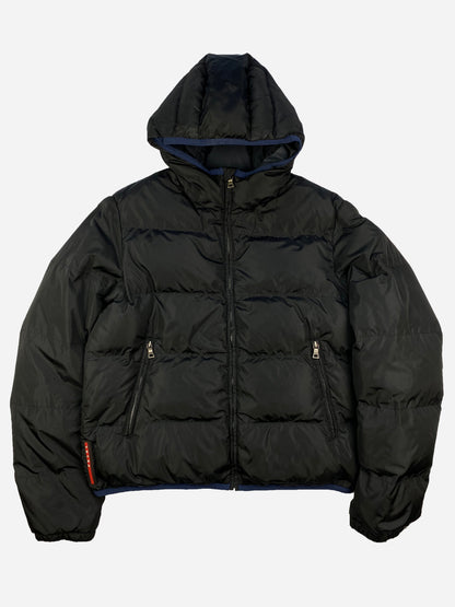 PRADA MILANO LINEA ROSSA F/W 2011 PUFFER DOWN JACKET. (48 / M)