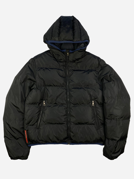 PRADA MILANO LINEA ROSSA F/W 2011 PUFFER DOWN JACKET. (48 / M)