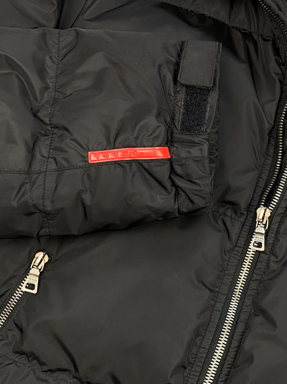 PRADA MILANO LINEA ROSSA F/W 2003 DOWN JACKET. (52 / L)