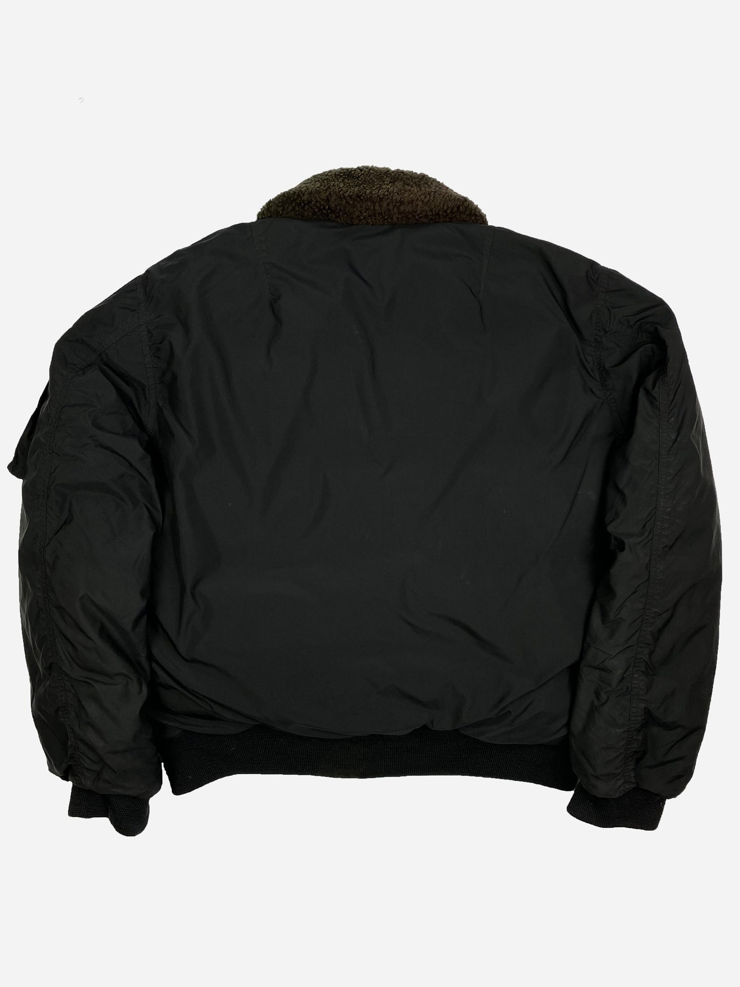 POLO RALPH LAUREN DOWN PADDED CROPPED BOMBER. (M)