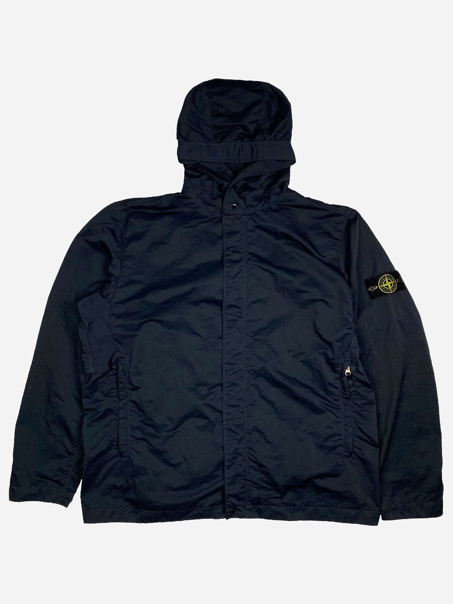 STONE ISLAND NYLON BATAVIA-TC GARMENT DYED JACKET. (XXL)