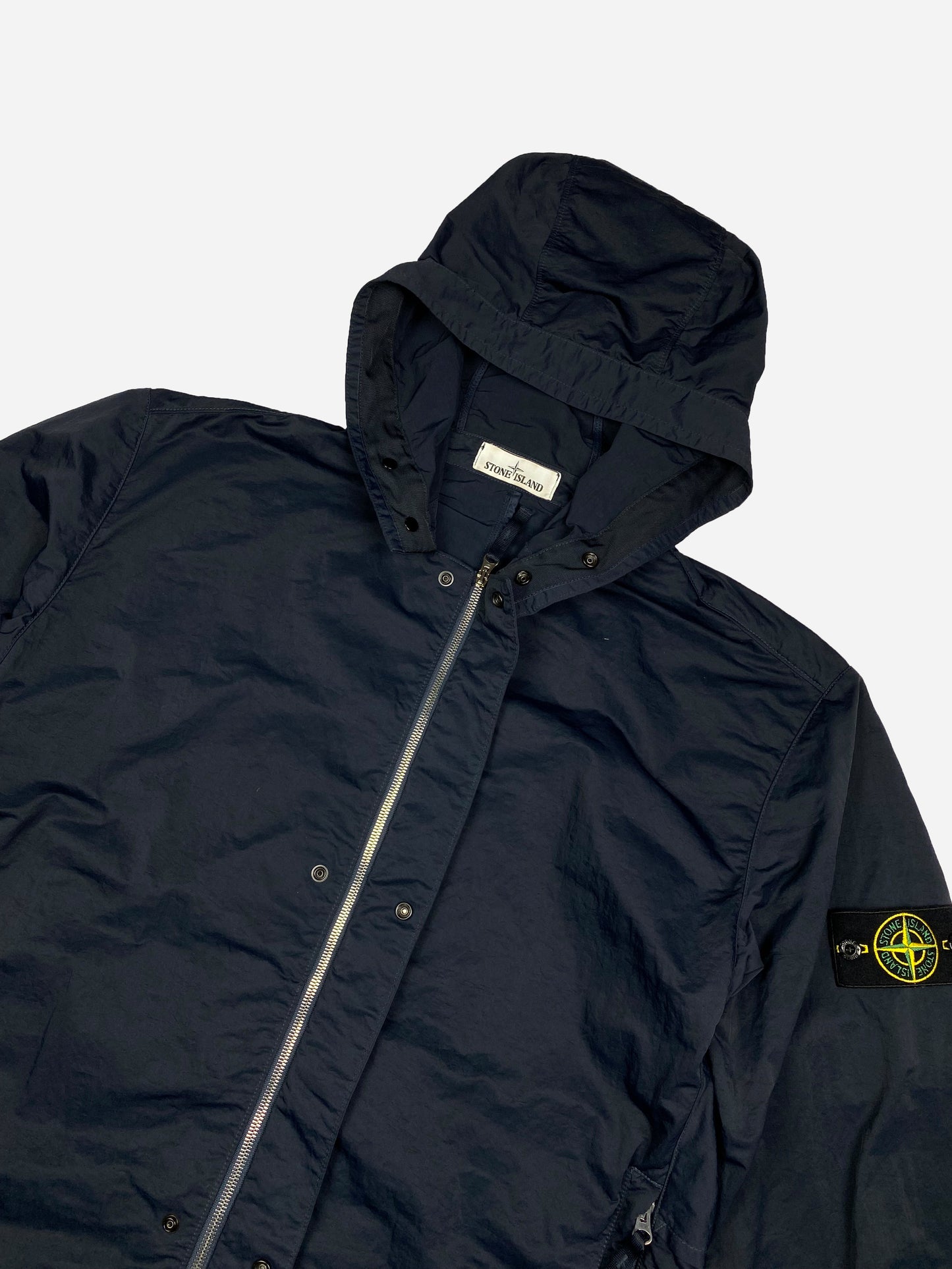 STONE ISLAND NYLON BATAVIA-TC GARMENT DYED JACKET. (XXL)