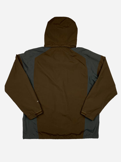 THE NORTH FACE HYVENT HARDSHELL JACKET. (XL)