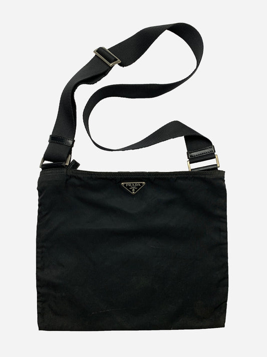 PRADA MILANO NYLON TESSUTO 'VELA' SIDEBAG.