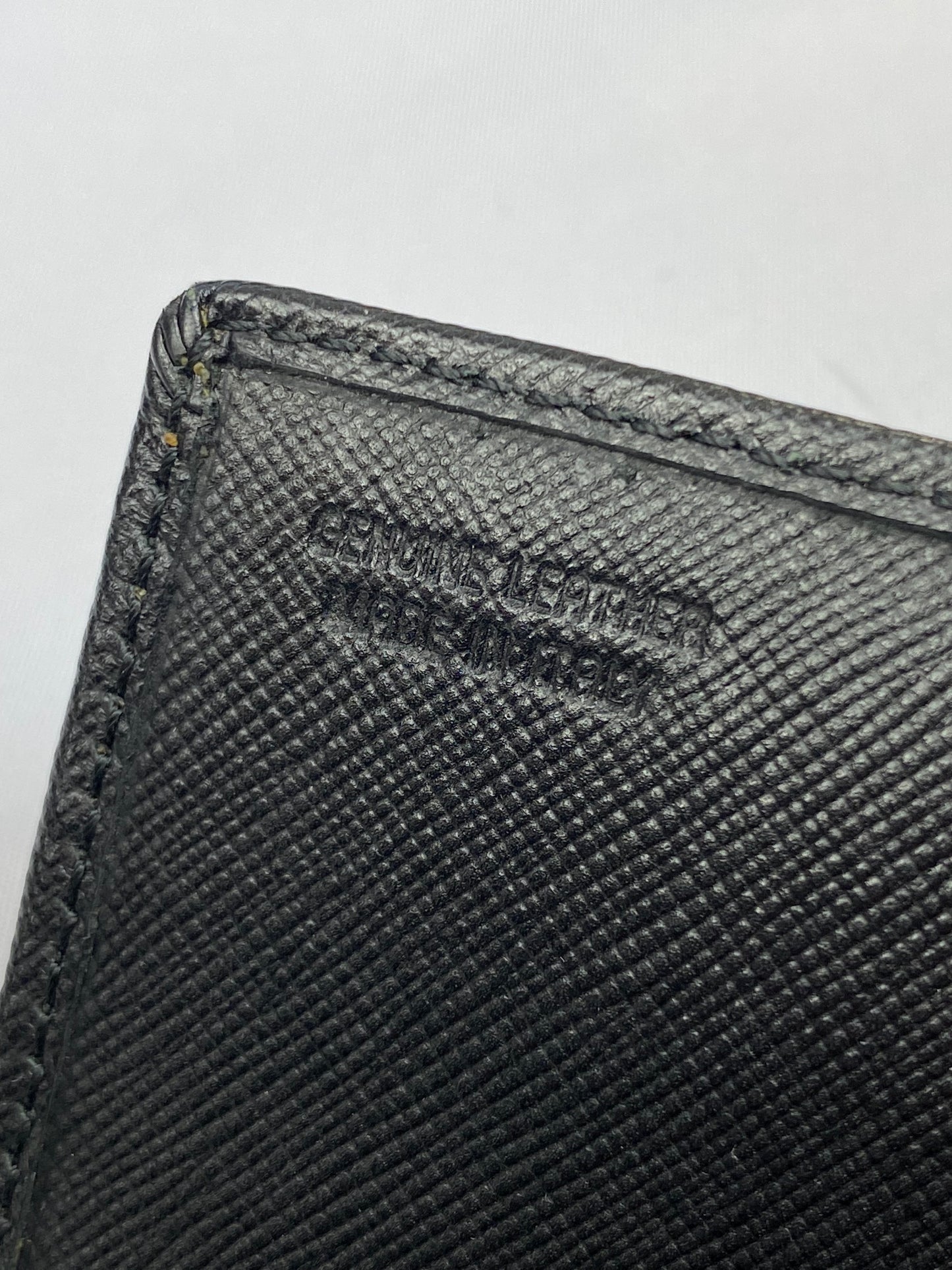 VIVIENNE WESTWOOD SAFFIANO LEATHER ORBIT WALLET.