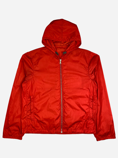 PRADA MILANO LINEA ROSSA S/S '07 NYLON WINDBREAKER JACKET. (XL)