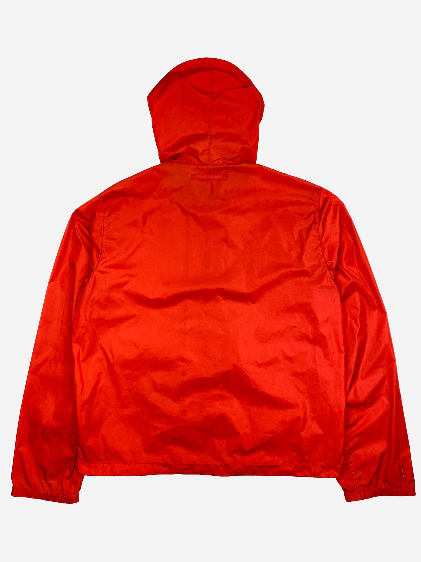 PRADA MILANO LINEA ROSSA S/S '07 NYLON WINDBREAKER JACKET. (XL)