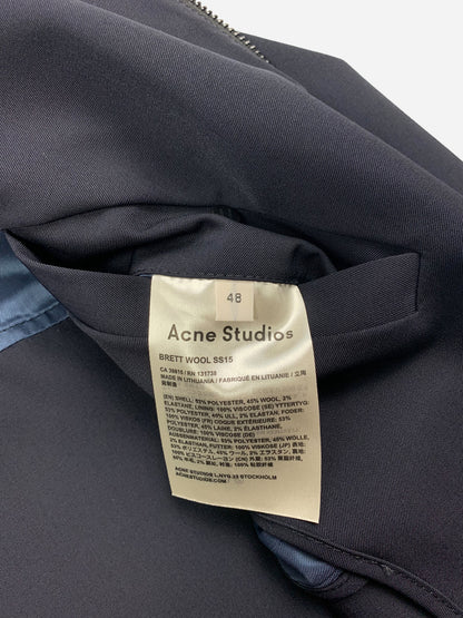 ACNE STUDIOS 'BRETT WOOL' S/S 2015 JACKET. (48 / M)